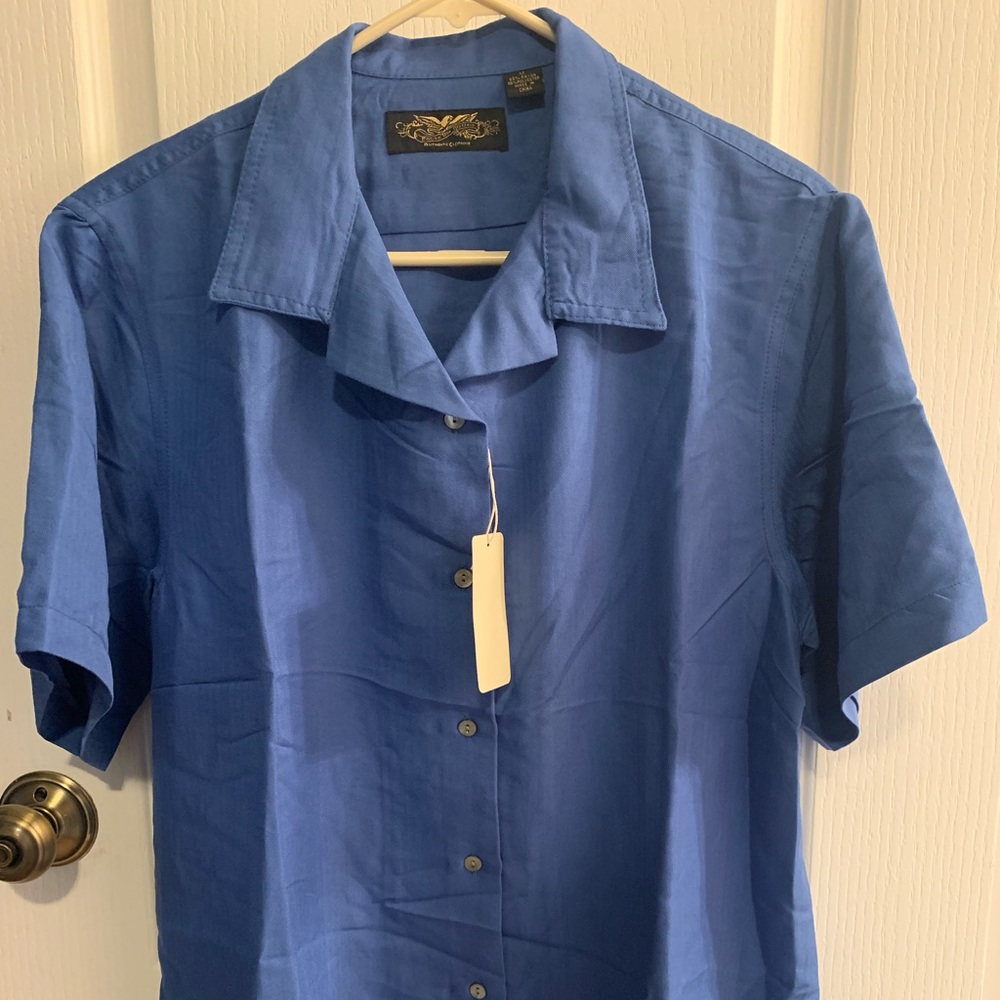 Aloha style button up shirt